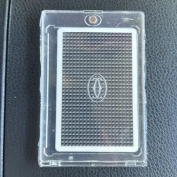 7 of Hearts Cartier Playing Card in Protective Case - Picture 2 of 2